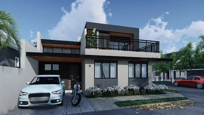 Bengco Residence, Brgy. Calulut, City of San Fernando, Pampanga, residential architectural design by Limpin+ Builders