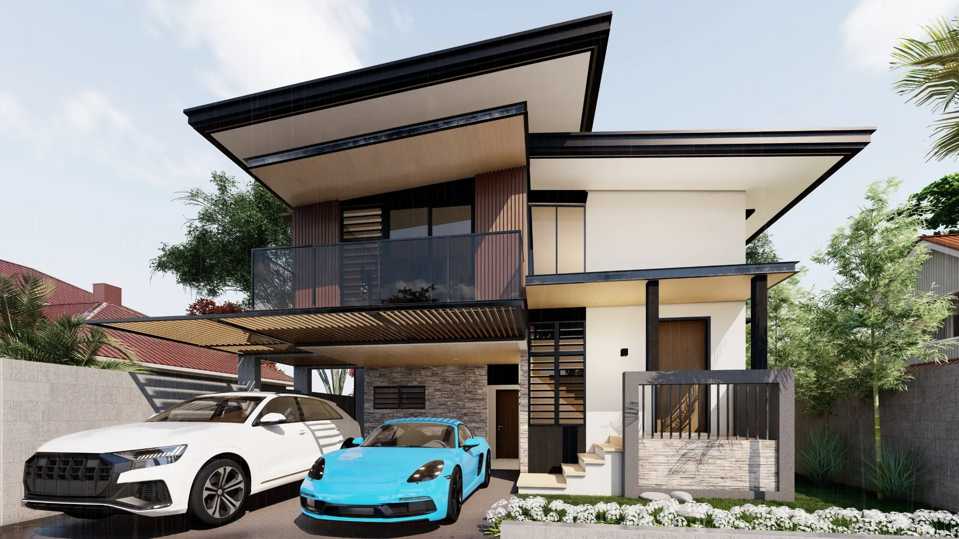 Carillo Residence, Hacienda Royale, City of San Fernando, Pampanga, residential design & build by Limpin+ Builders