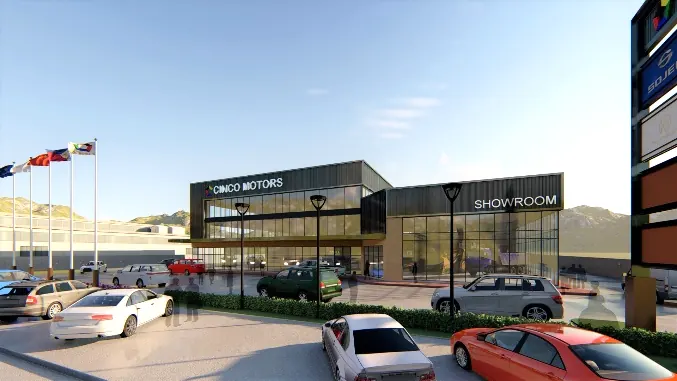 Cinco Motors, San Jose, Mindoro, commercial architectural design by Limpin+ Builders