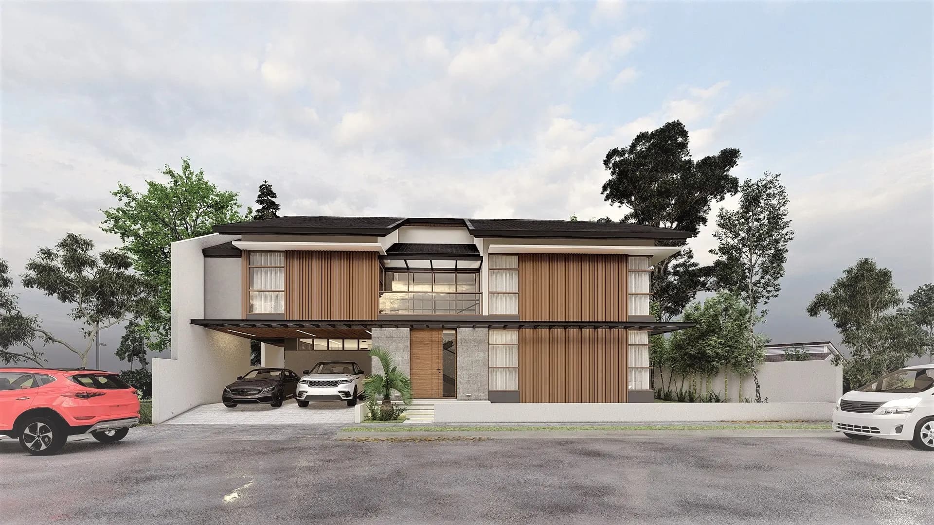 Lee Residence, Hillcrest Estates, Nuvali, Calamba City, Laguna, residential architectural & interior design by Limpin+ Builders