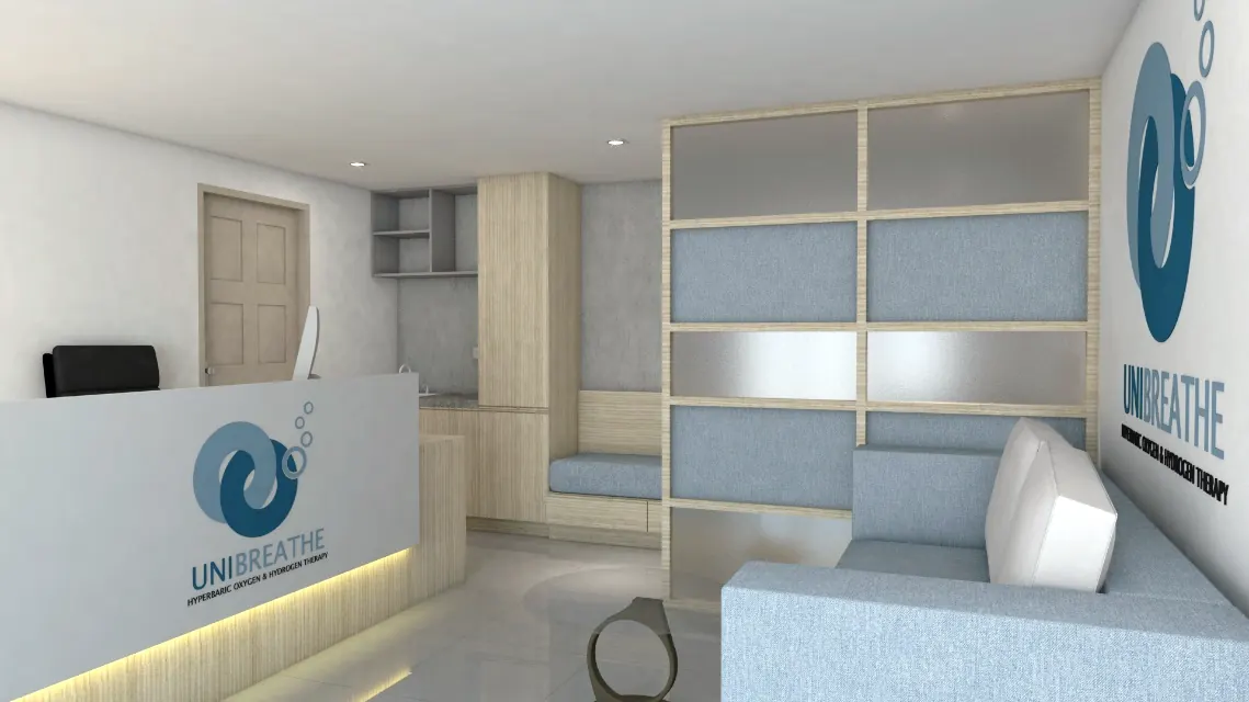 Unibreathe Hyperbaric Clinic 1, New Manila, Quezon City, interiors design & interior renovation by Limpin+ Builders